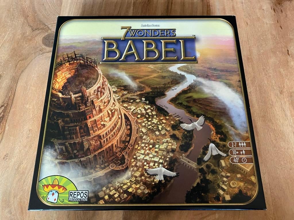 Spel '7 Wonders: Babel' (uitbreiding), Hobby & Loisirs créatifs, Trois ou quatre joueurs, Enlèvement ou Envoi, Neuf, REPOS production