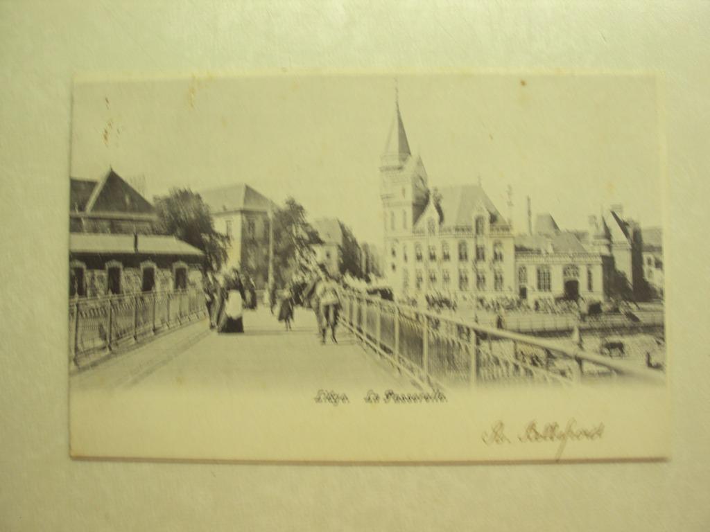 49175 - LIEGE - LA PASSERELLE, Envoi