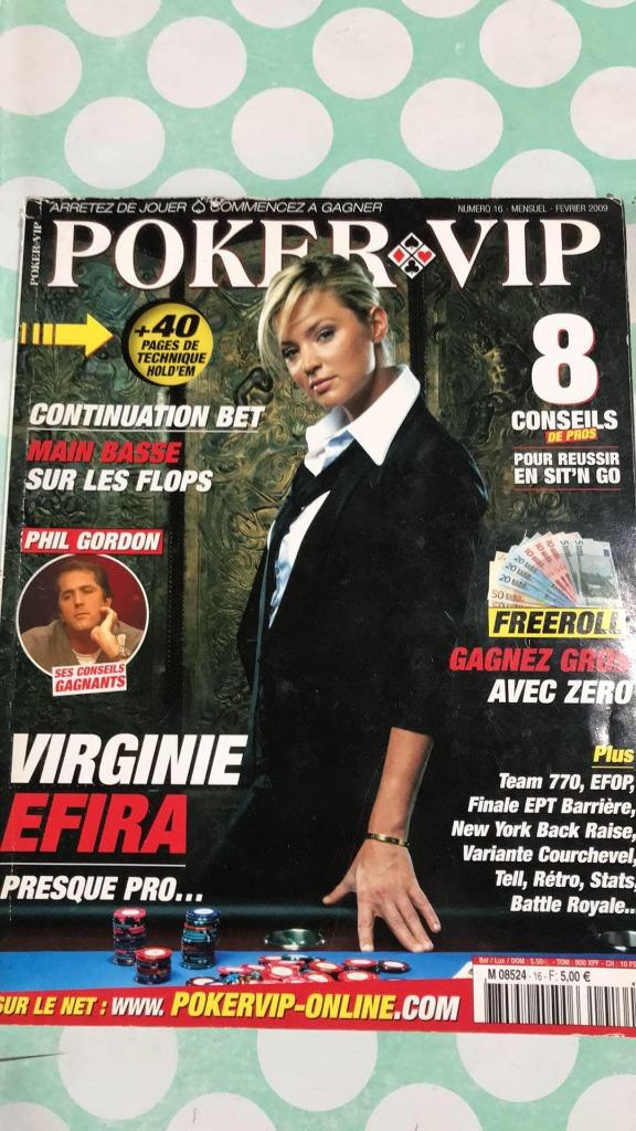 set van 7 pokermagazines, Ophalen, Gebruikt