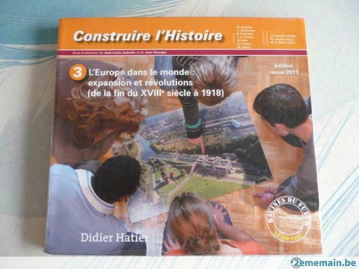 Construire l'Histoire 3 : L'Europe dans le monde - Hatier, Livres, Enlèvement ou Envoi, Utilisé