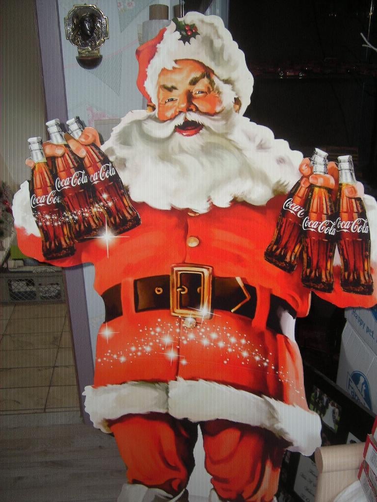 coca cola man, Verzamelen, Ophalen, Zo goed als nieuw