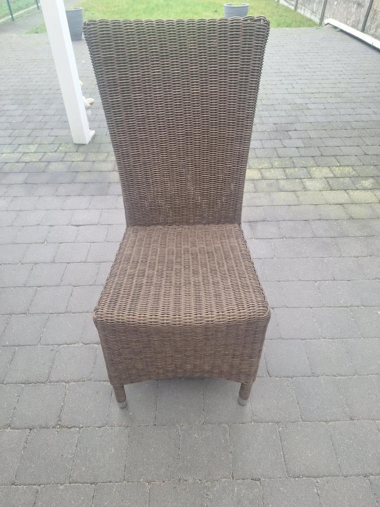 4 stuks Rieten stoelen, Ophalen