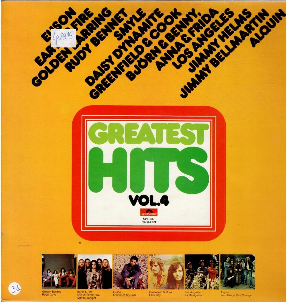 Vinyl, LP   /   Greatest Hits Vol. 4, Enlèvement ou Envoi, Autres formats