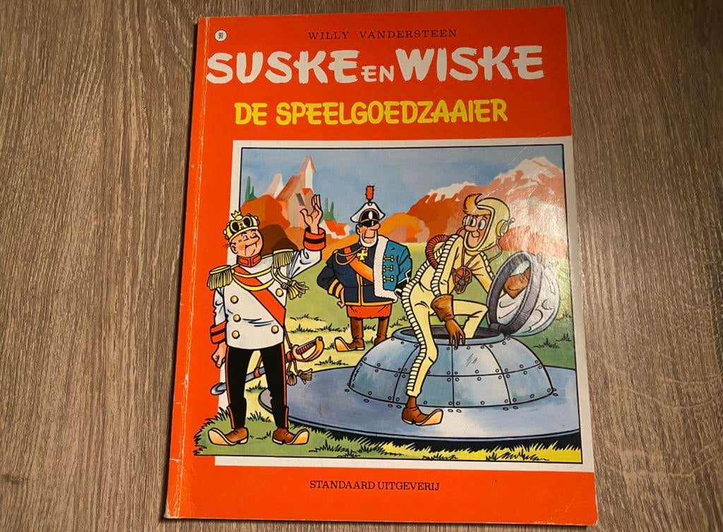 🔥 4 strips - Suske en Wiske - gebruikte staat., Enlèvement ou Envoi, Comme neuf