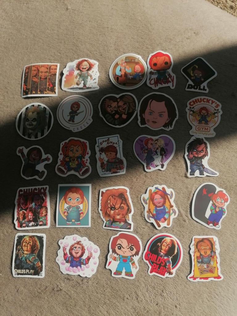 Stickers chucky child's play, Envoi