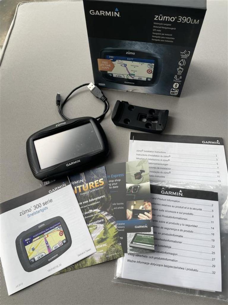 Garmin Zümo 390, Motoren, Ophalen of Verzenden, Gebruikt