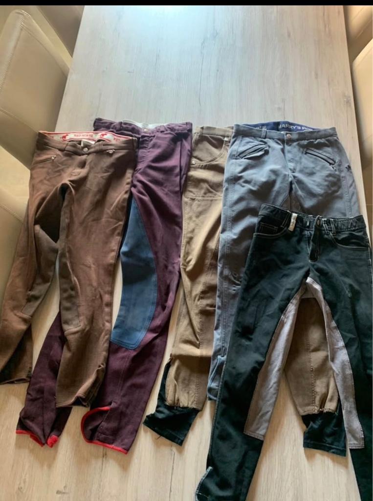 Paard rijbroeken maatje 14-176 -s, Dressuur, Zo goed als nieuw, Dames, Onderkleding