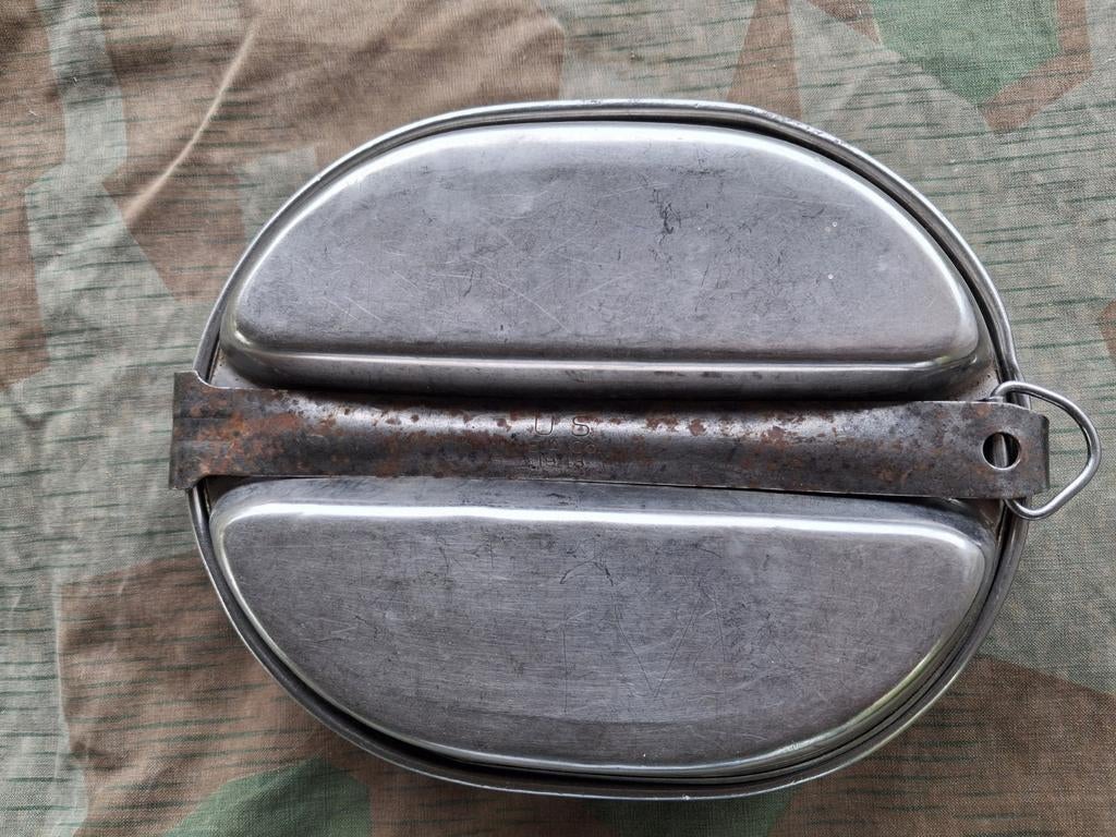 Prachtige kom van de Amerikaanse fabrikant L.a.co uit 1943, Ophalen of Verzenden, Landmacht, Overige typen