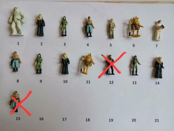 Micro Machines Action Fleet figuren. €2stuk, Ophalen of Verzenden, Zo goed als nieuw