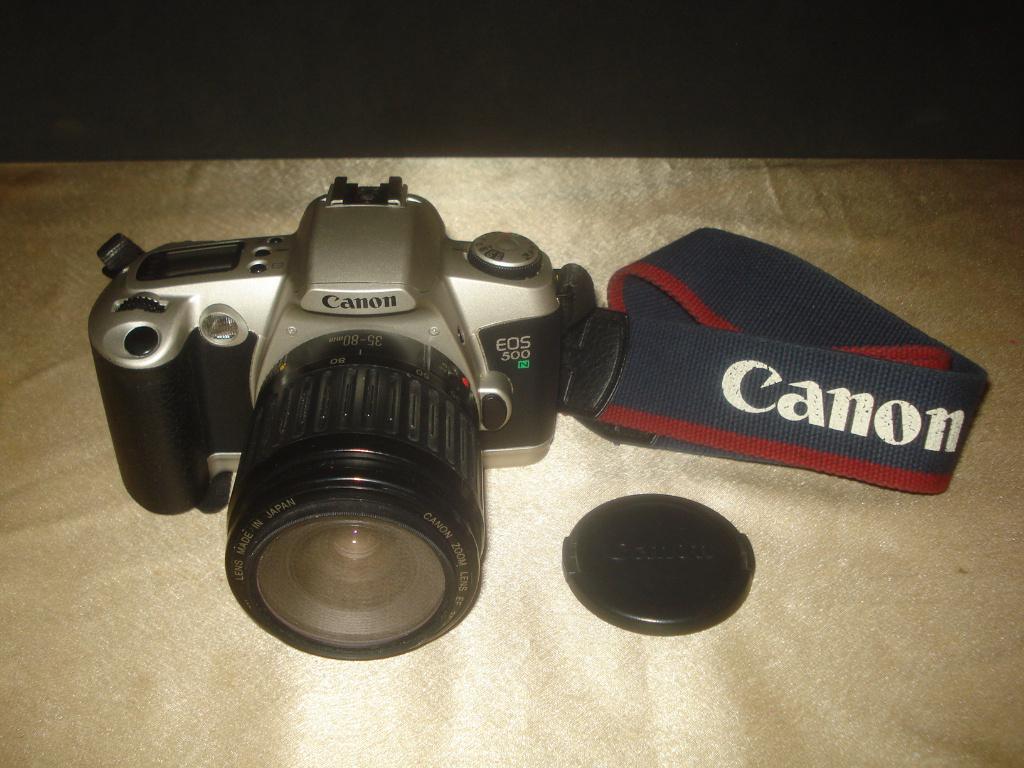 CANON EOS 500 N Autofocus + Objectif 35-80 MM, Enlèvement ou Envoi, Comme neuf, Reflex miroir, Canon