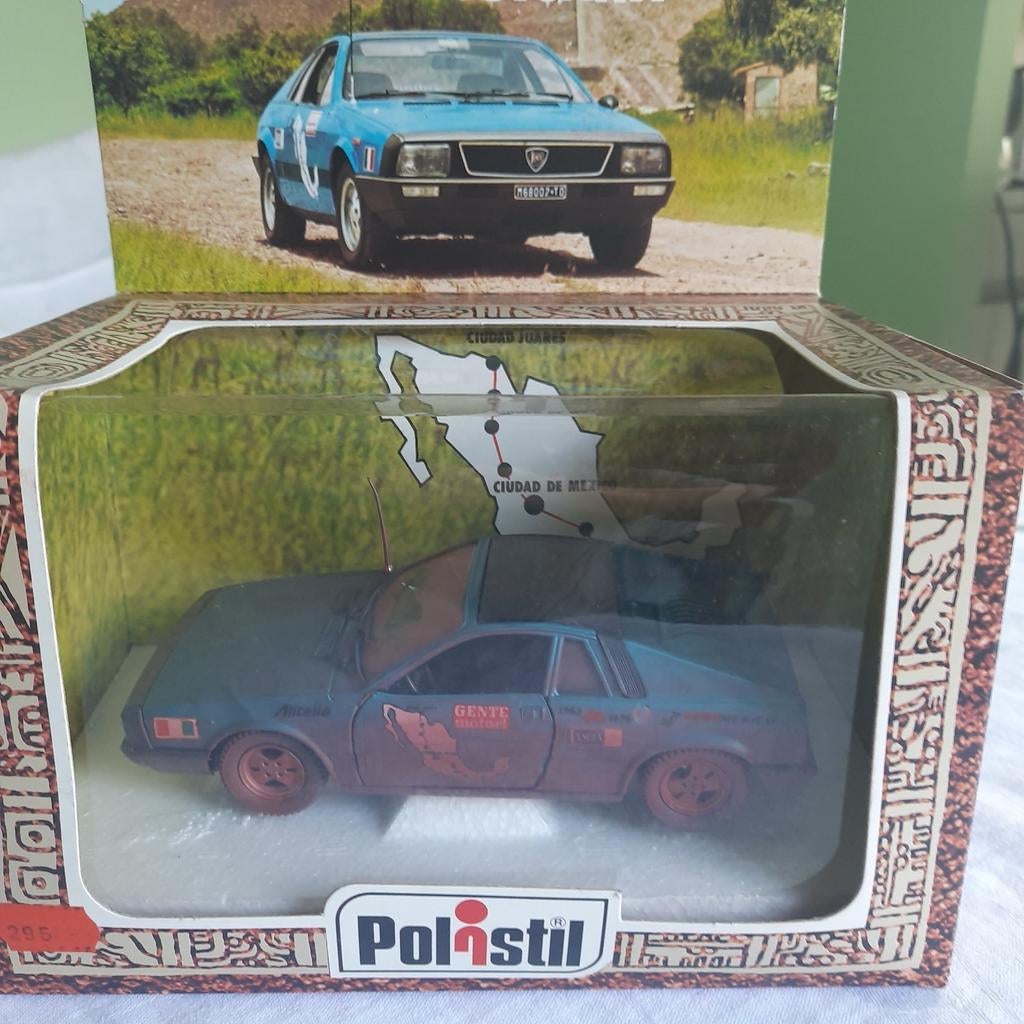POLISTIL LANCIA BETA CARRERA MESSICANA 1/25 *NEUF*MIB*, Enlèvement, Neuf, Voiture, Autres marques