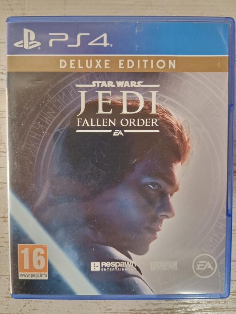 Deluxe edition Jedi fallen order (Star Wars ps4), Games en Spelcomputers, Games | Sony PlayStation 4, Ophalen