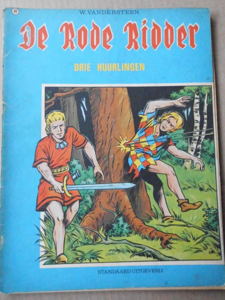 De Rode Ridder - Drie huurlingen, Enlèvement ou Envoi, Une BD, Studio  Vandersteen, Utilisé
