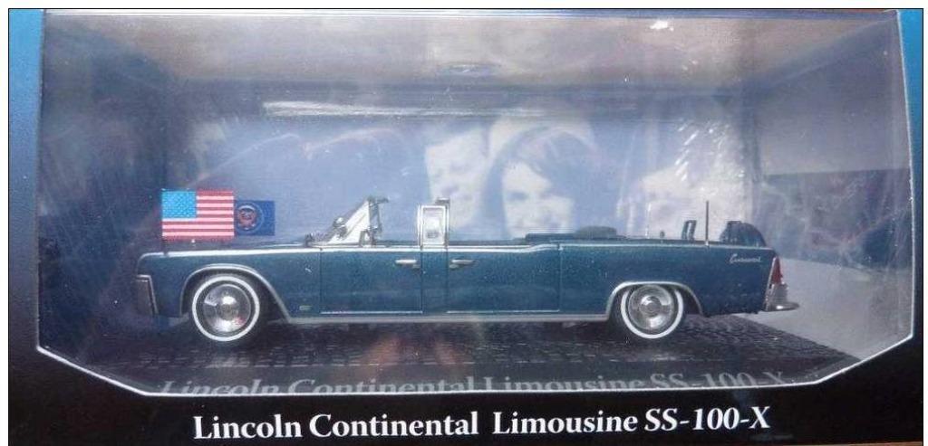 2010 1963 Lincoln de JFKENNEDY 1/ 43 échelle, Enlèvement ou Envoi, Neuf, Voiture, Autres marques