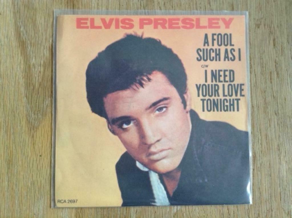single elvis presley, Ophalen of Verzenden, Rock en Metal