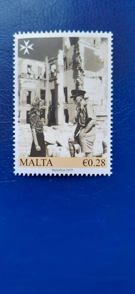 Postzegels Malta 2019 Malta at war Map Plotters, Verzenden, Postfris, Overige thema's
