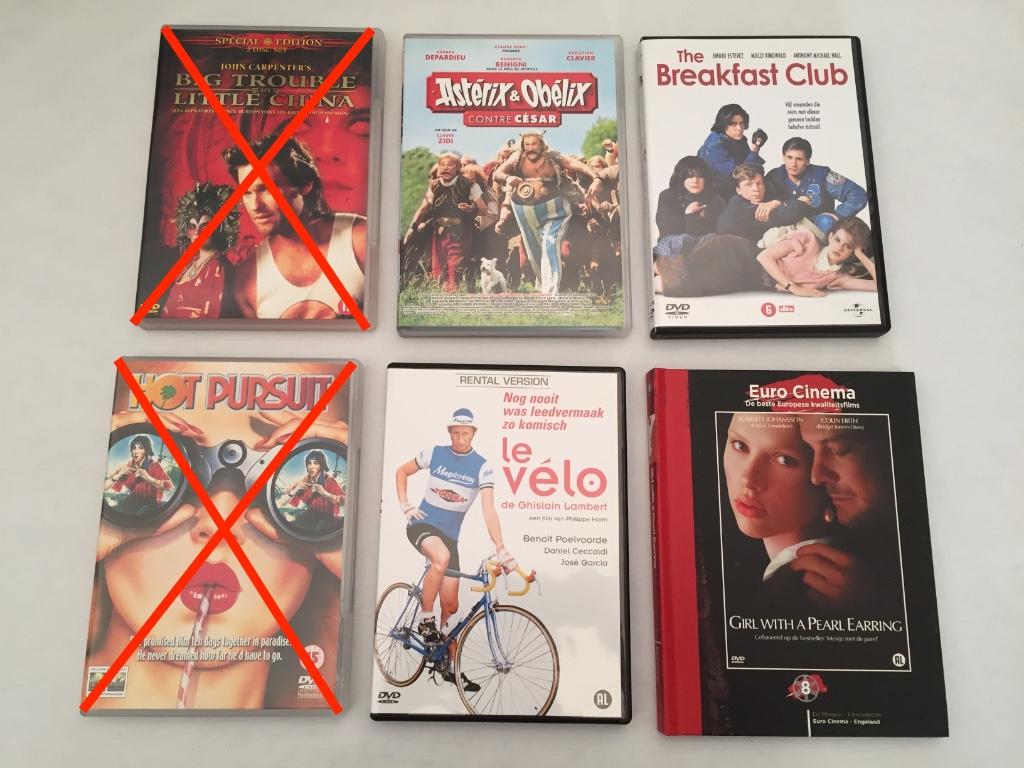 Keuze uit diverse DVDs in zeer goede staat, Enlèvement ou Envoi, Comme neuf, Action