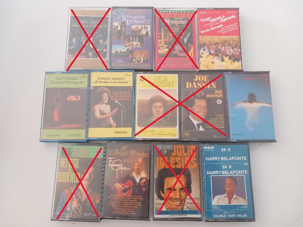 Cassette tape Pop Klassiek Frans Soul Funk R&B, Ophalen of Verzenden, Pop