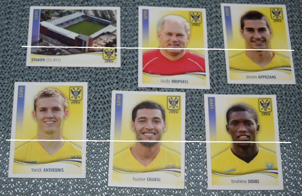 Autocollants Panini Football 2010 Saint-Trond STVV/6, Enlèvement ou Envoi, Neuf, Affiche, Image ou Autocollant