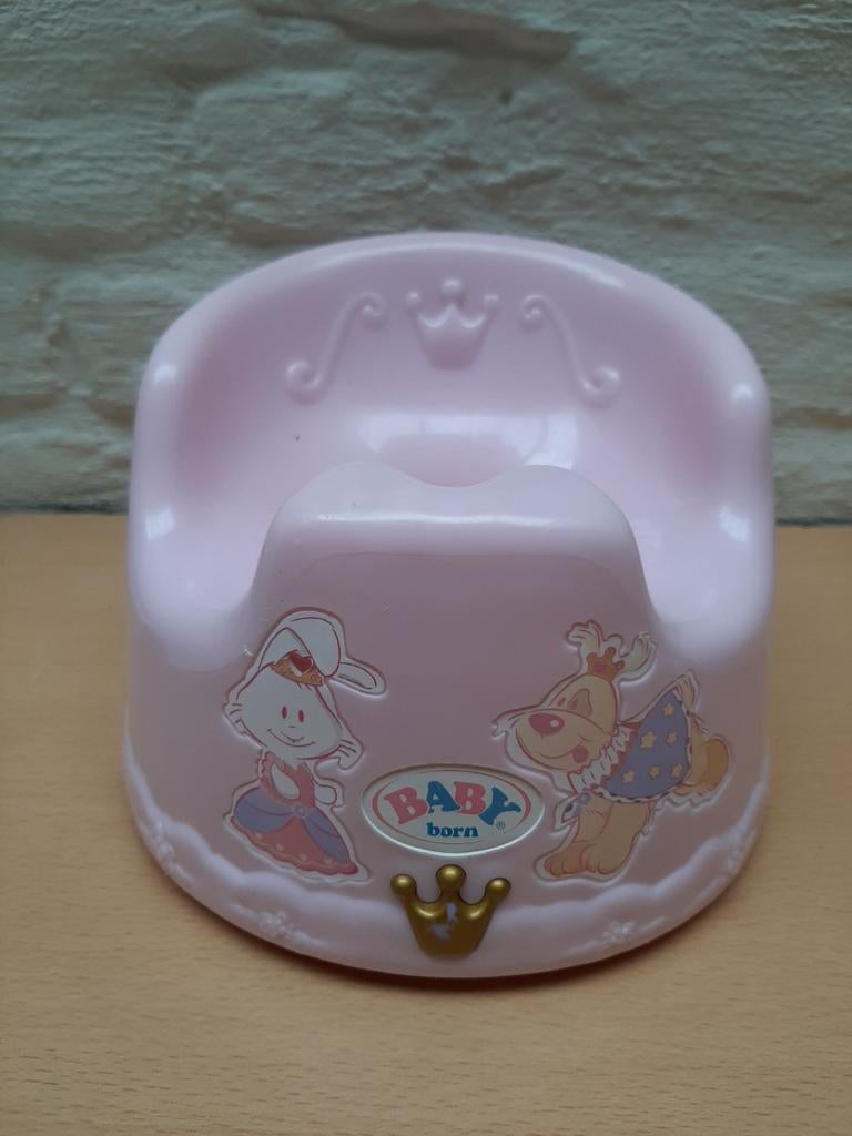 Baby born plaspotje met geluid, Ophalen, Gebruikt, Babypop