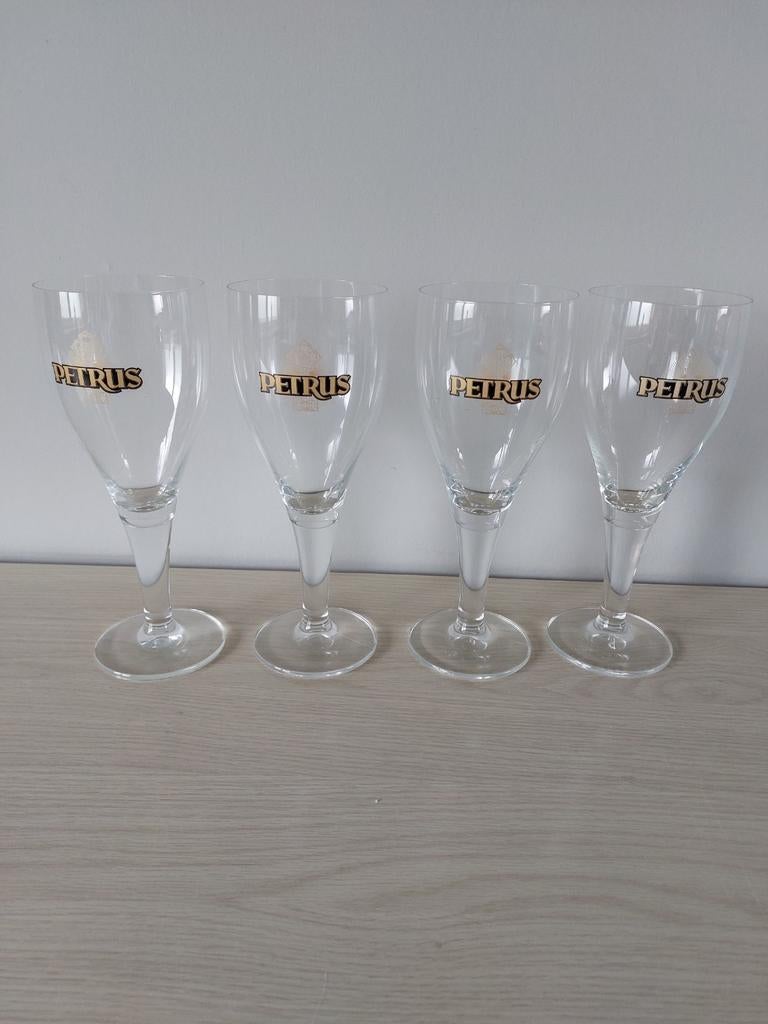 Petrus bierglazen hoog, Verzamelen, Ophalen of Verzenden, Zo goed als nieuw, Bierglas