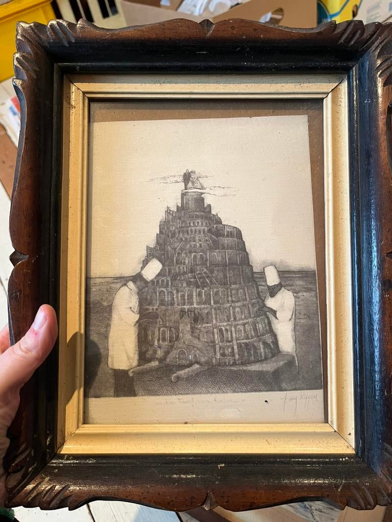 De taart van Babel, Ophalen