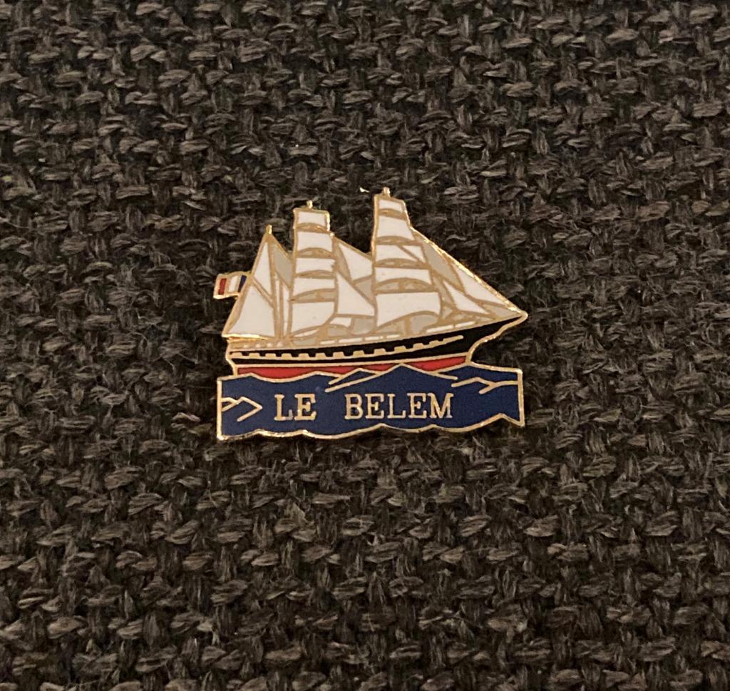 PIN - LE BELEM - VOILIER - ZEILBOAT - SAILING BOAT, Envoi, Utilisé, Transport, Insigne ou Pin's