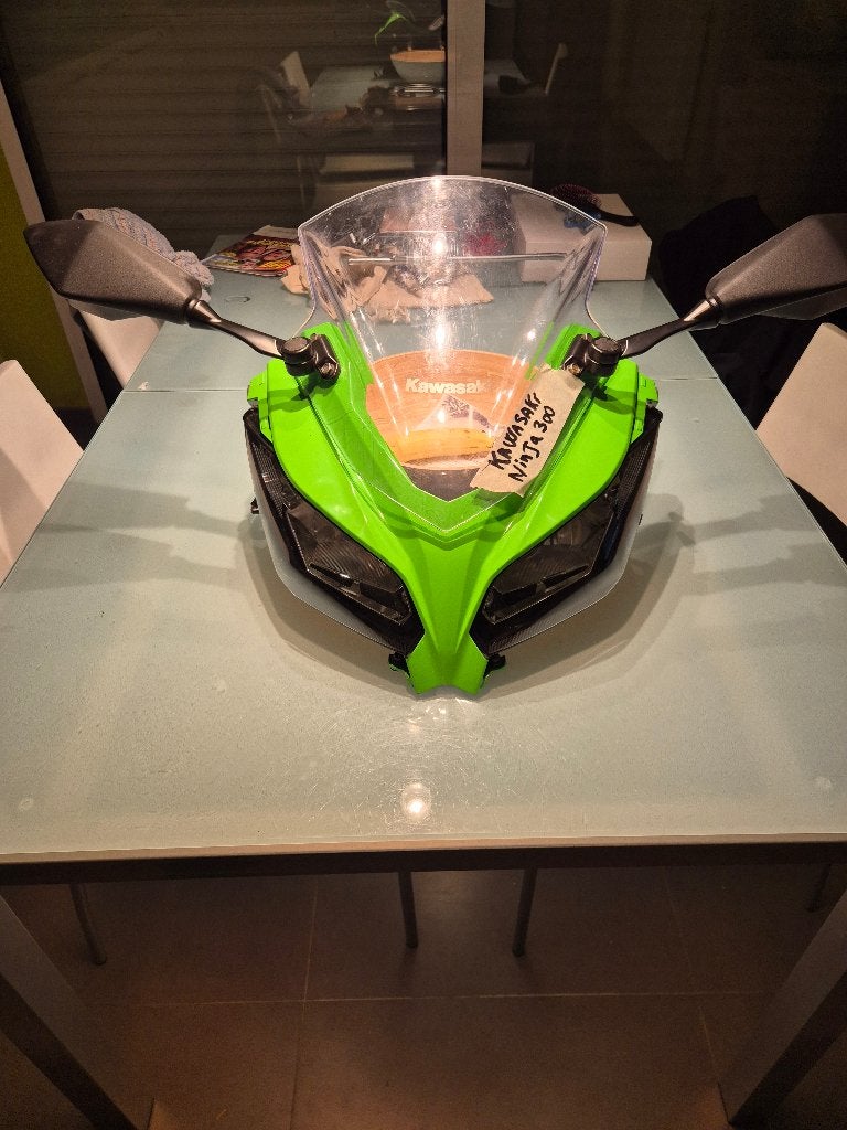 kawasaki ninja 300 kopkuip en koplamp, Motoren, Ophalen of Verzenden, Nieuw