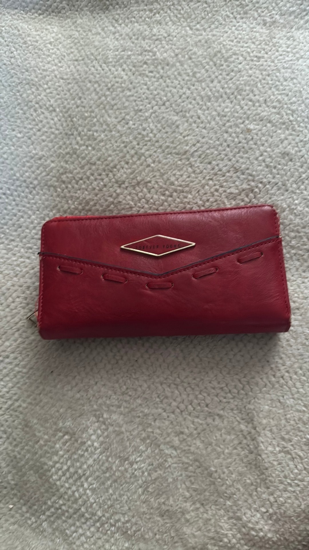 Porte monnaie, Rouge, Autres marques, Cuir, Enlèvement ou Envoi