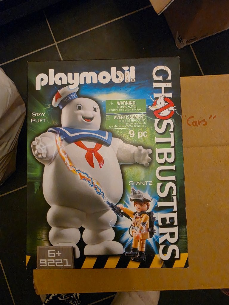 Playmobil Ghostbusters 9221 - Bibendum Chamallow + doos, Ophalen, Complete set, Nieuw, Figuren