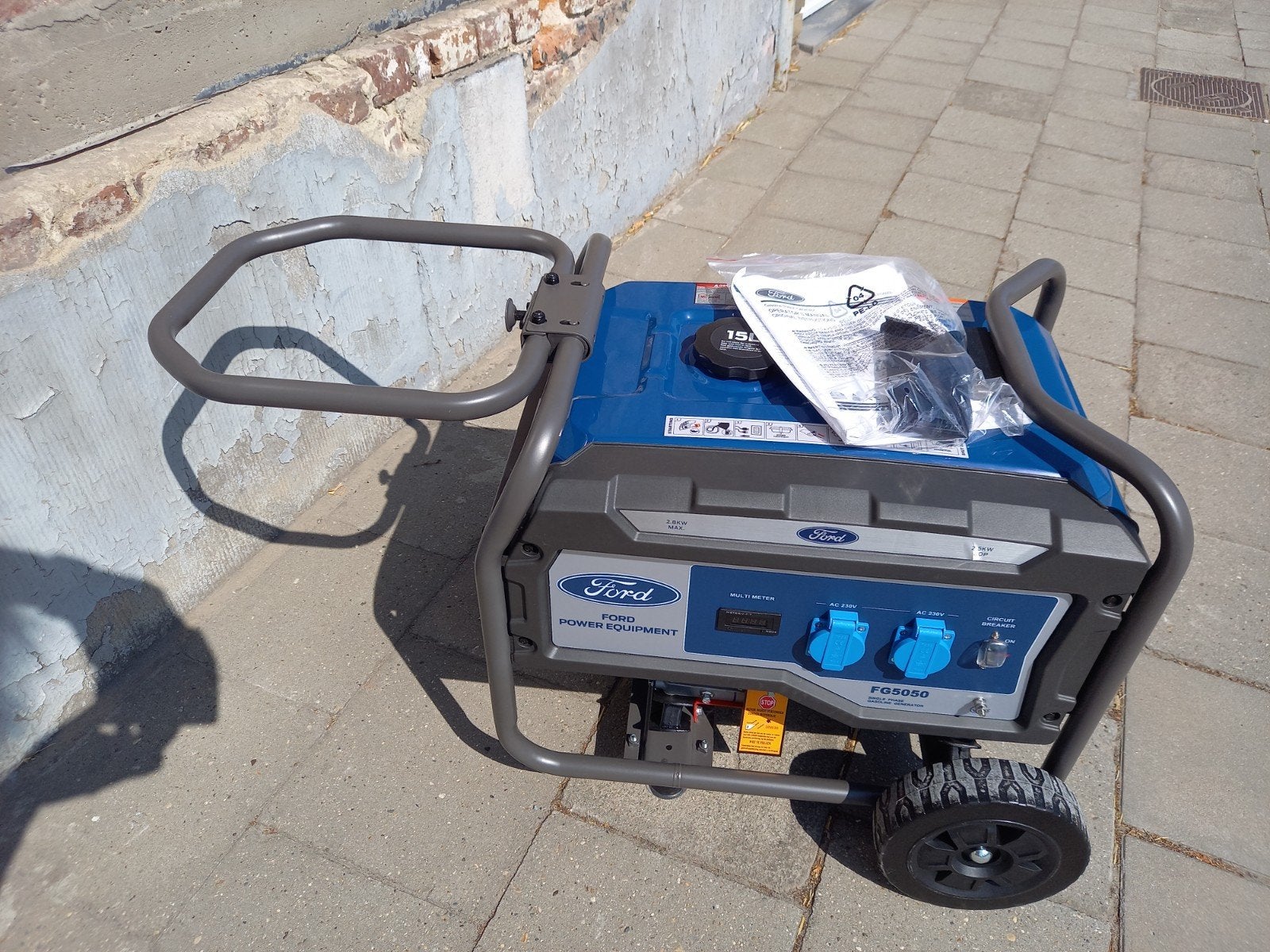 Ford generator stroomgroep benzine Model : FG 5050, Ophalen, Nieuw