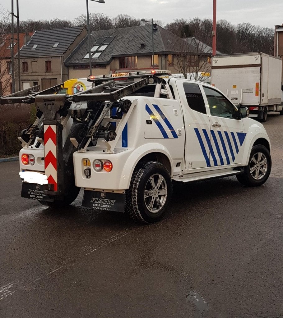 Dépanneuse ISUZU D-MAX, Auto's, Automaat, Euro 5, Zwart, Wit