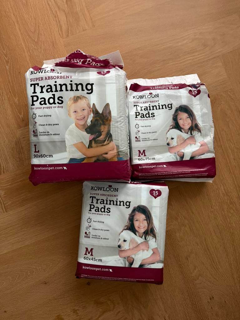 Puppypads, Dieren en Toebehoren, Honden-accessoires, Ophalen, Zo goed als nieuw