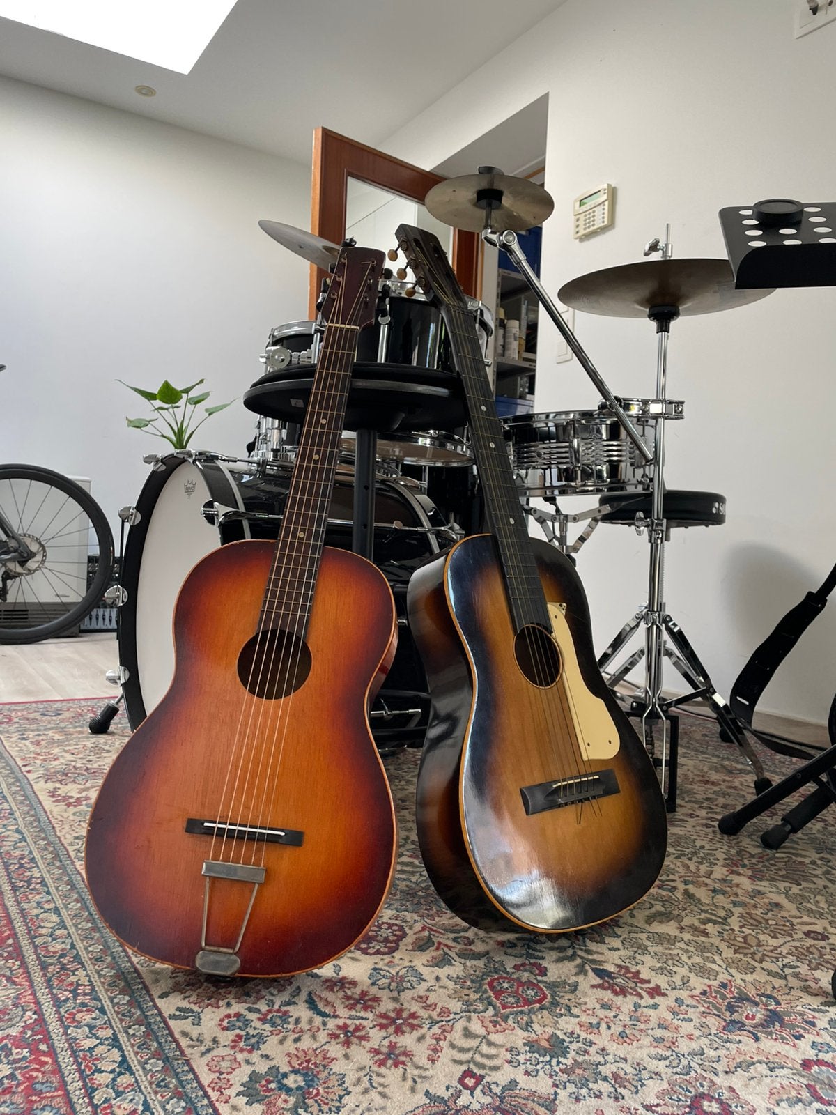 Vintage akoestische gitaren, Enlèvement, Utilisé, Guitare Western ou Guitare Folk