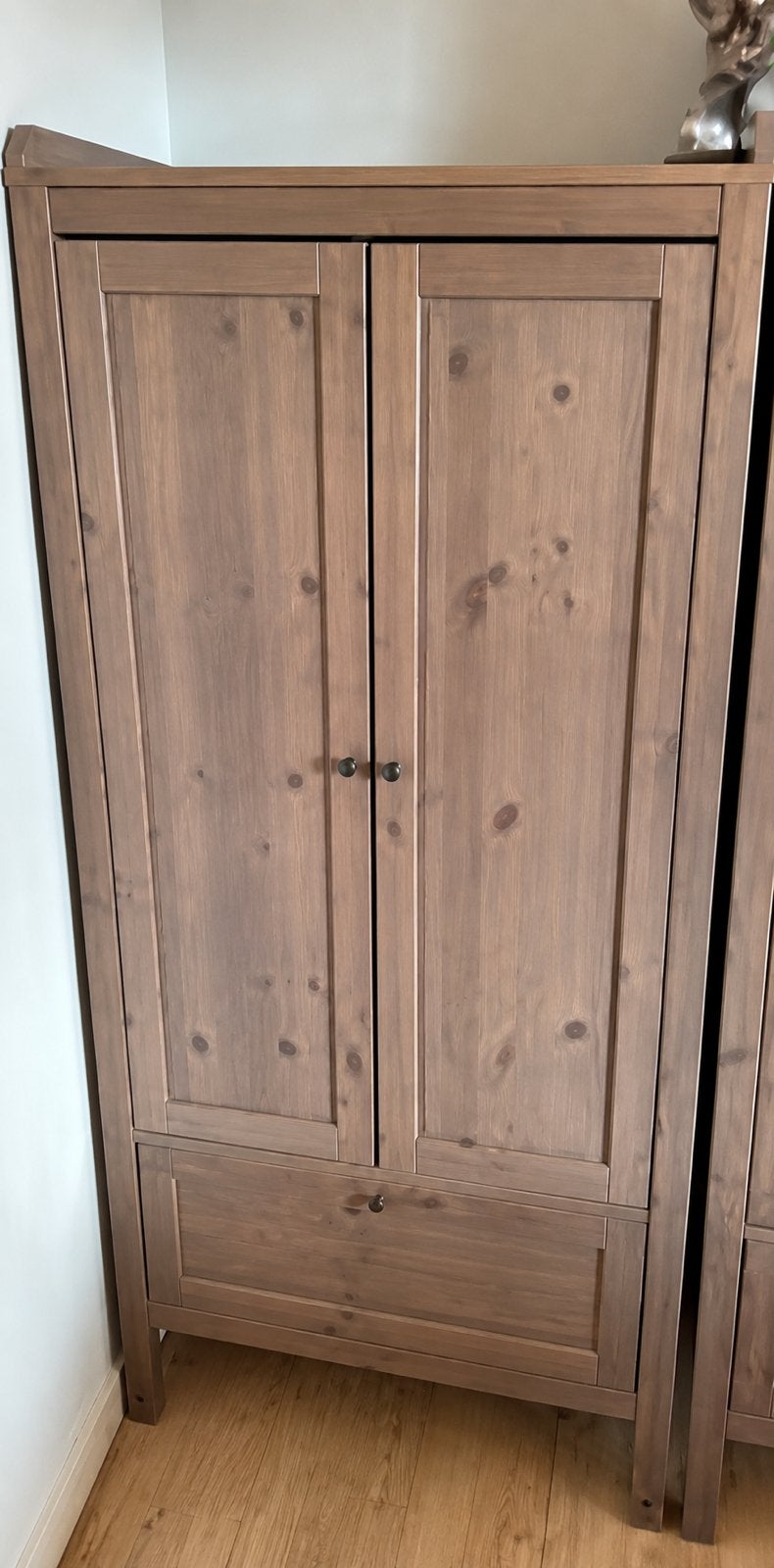 Armoire Ikea Sundvik - bois massif, 70 à 120 cm, Comme neuf, Landelijk, Enlèvement