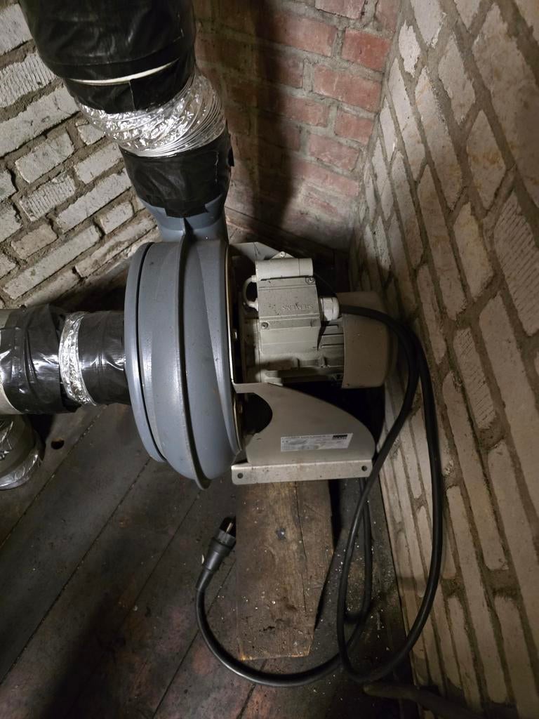 Colasit afzuigmotor 230v, Doe-het-zelf en Bouw, Ventilatie en Afzuiging, Gebruikt, Afzuiger, Ophalen
