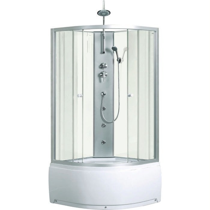 Kerra Karolina WH complete douchecabine 90x90cm wit, Enlèvement ou Envoi, Neuf, Blanc, Autres types