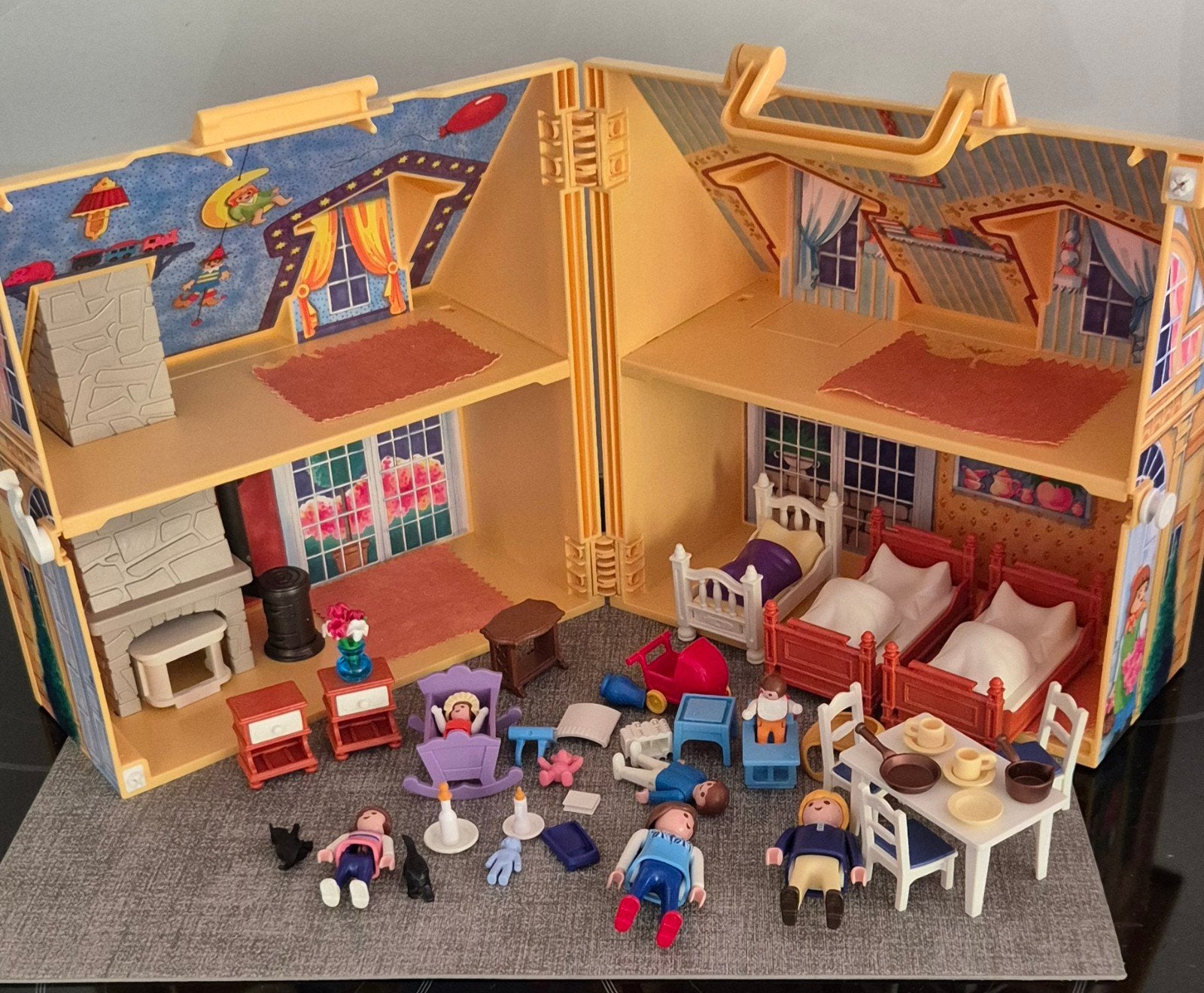 Playmobil Meeneem Poppenhuis (setnummer 4145)., Enlèvement, Maison de poupées