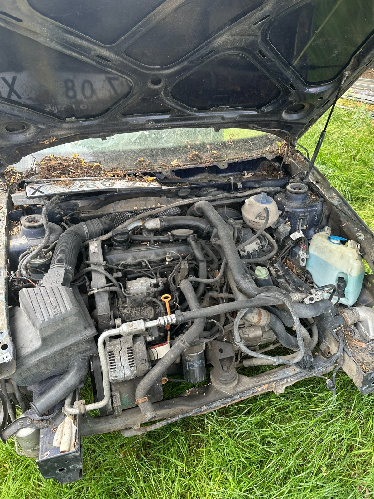 Ahu tdi 1.9 motor draaiend te horen, Ophalen
