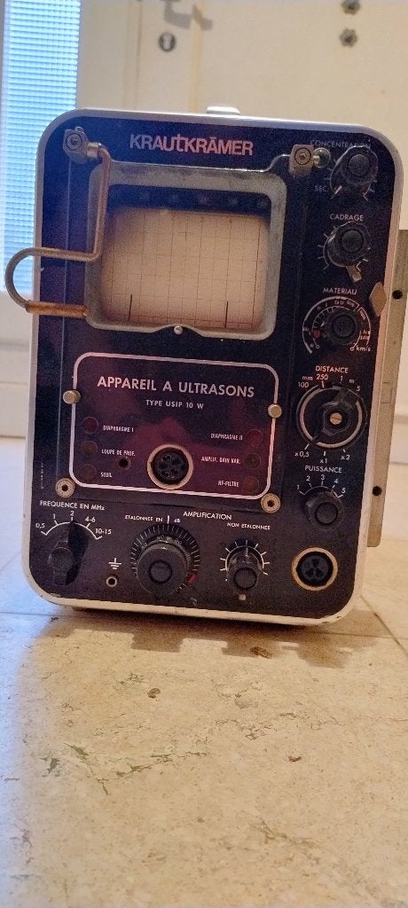 Ultrasoon test apparaat, Antiek en Kunst, Ophalen