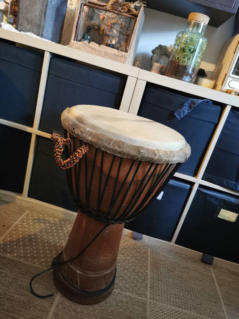 DJEMBE West-Afrika, Muziek en Instrumenten, Percussie, Ophalen, Gebruikt