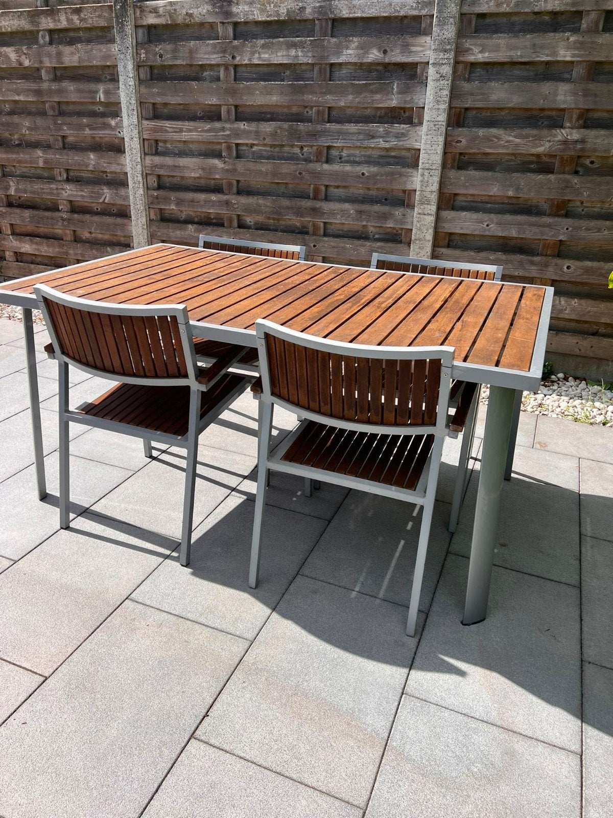 tuintafel, Tuin en Terras, Ophalen, Aluminium