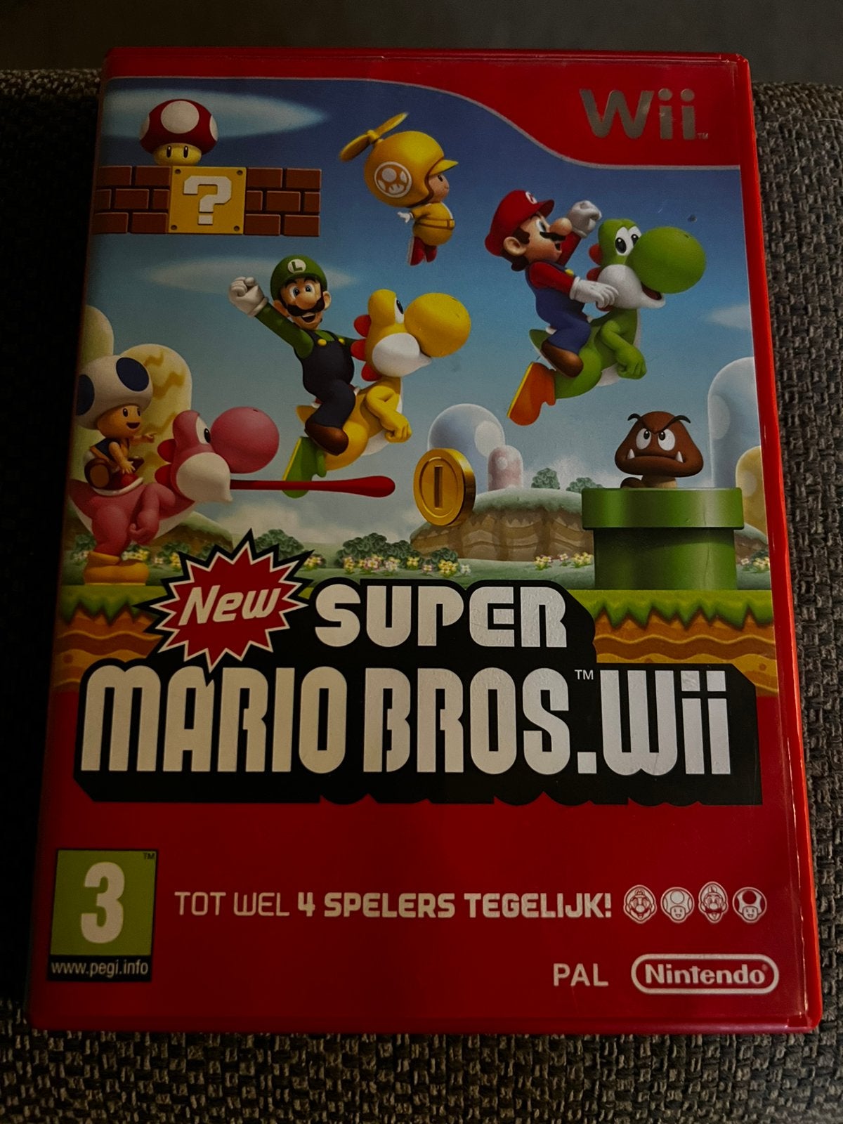 New super mario bros Wii, Consoles de jeu & Jeux vidéo, 3 joueurs ou plus, Enlèvement ou Envoi, Comme neuf, À partir de 3 ans