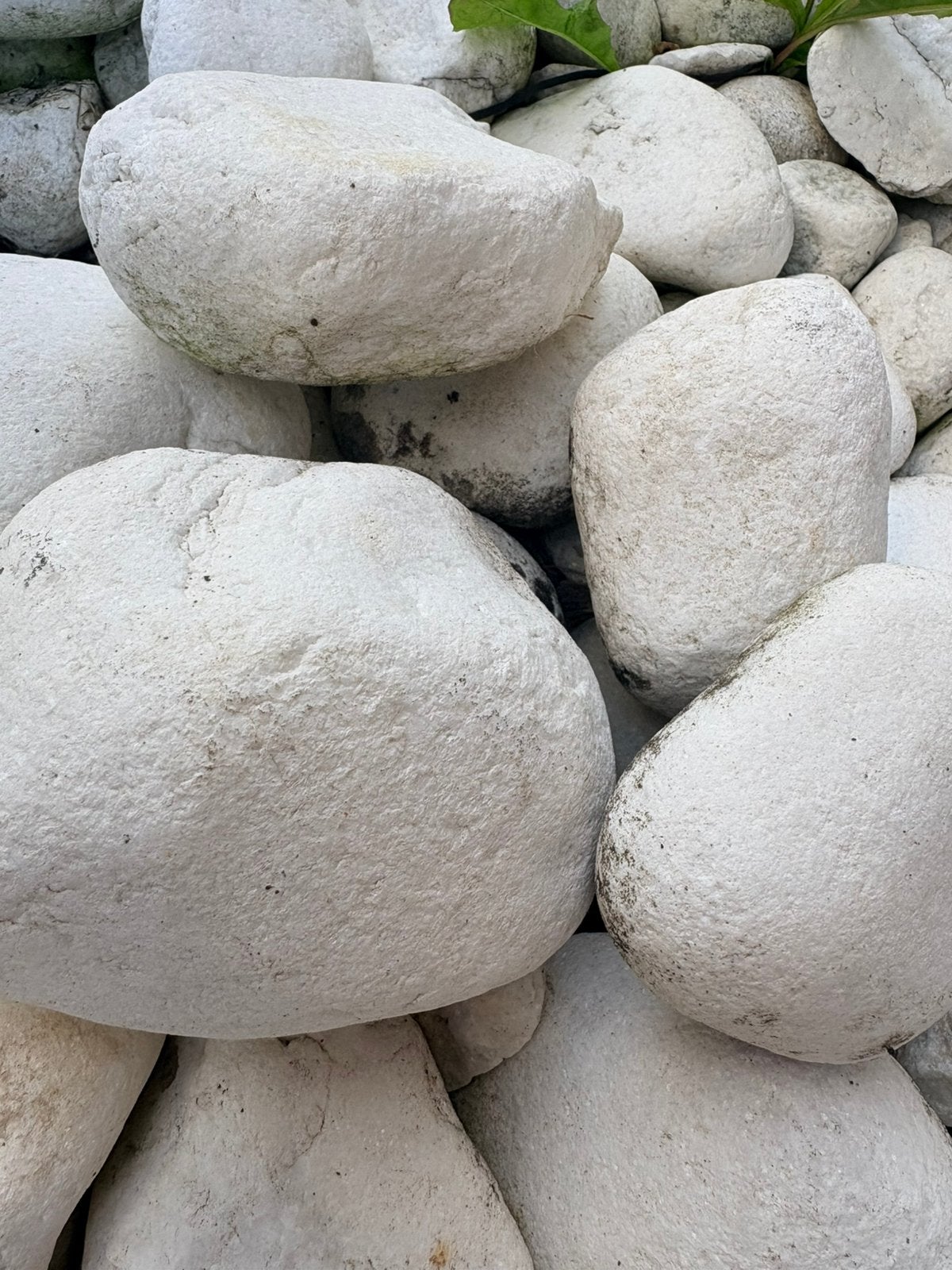 LOT 5 SACS - 250KG Galets Marbre Blanc Carrare, Enlèvement