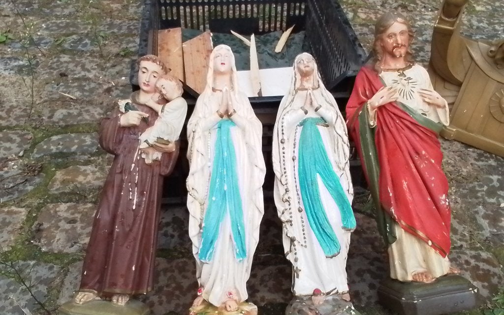 Statues religieuses vintage, Enlèvement, Utilisé, Religion