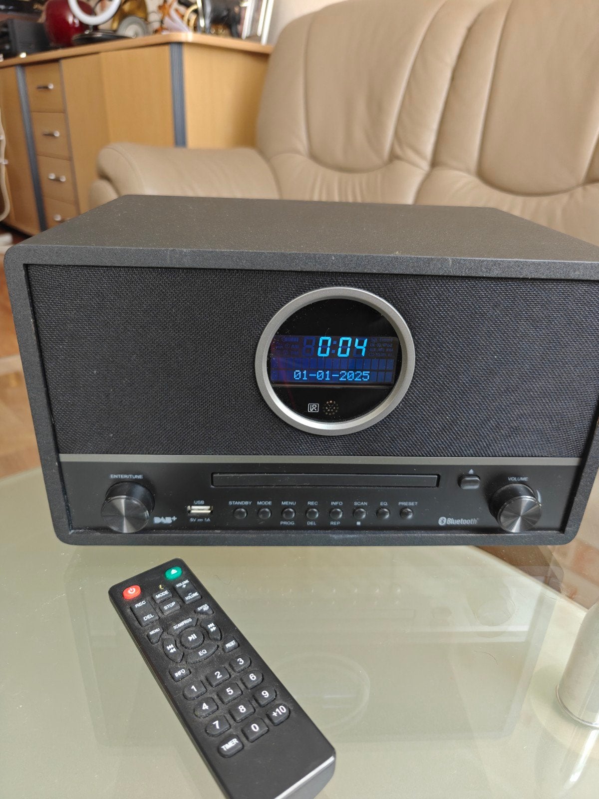 ENVIVO DAB radio, Ophalen, Radio