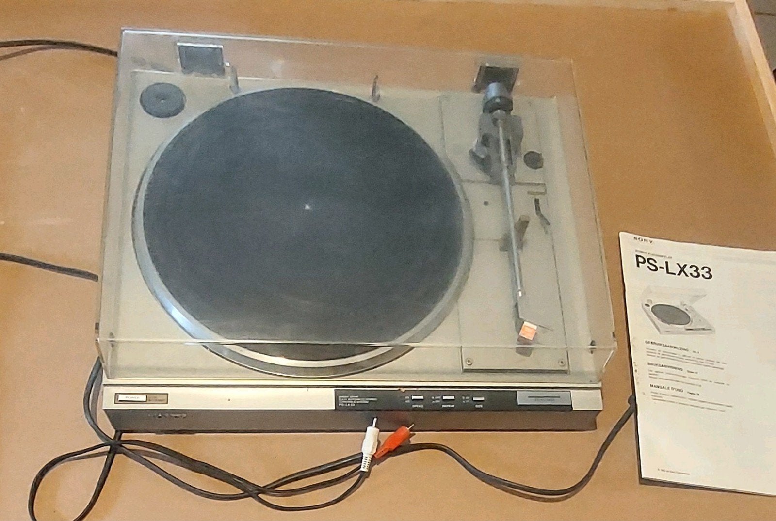 Sony platenspeler, Enlèvement, Tourne-disque, Sony