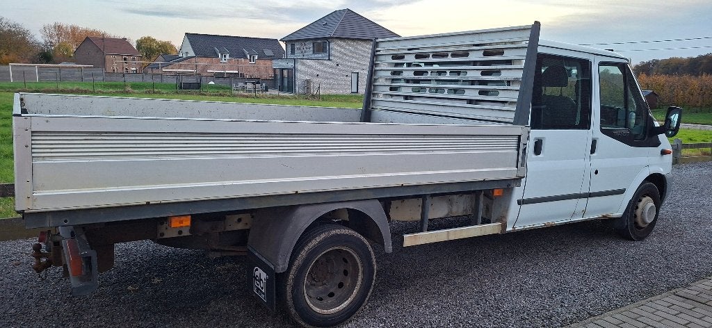 Cabine double Ford Transit avec carrosserie ouverte, Achat, 4 portes, 7 places, Boîte manuelle