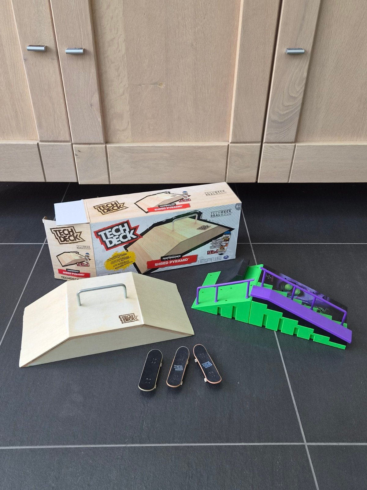 Tech Deck set, Enlèvement