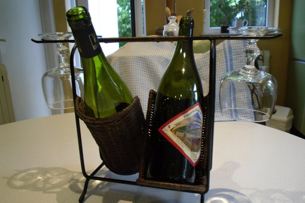 Porte bouteilles et verres., Ophalen, Zo goed als nieuw